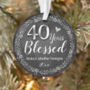 Buscar 40 años aniversario boda regalos Pareja