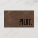 Buscar piloto privado tarjetas de visita Instructor de vuelo