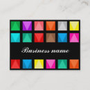 Buscar triangular tarjetas de visita Colores