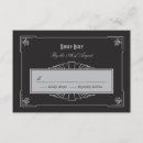 Buscar los años 20 del rugido invitaciones Negro