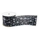 Buscar plateado cintas Negro