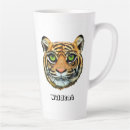 Buscar gato de tigre tazas Felino