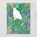 Buscar gatos abstractos postales Ilustracion