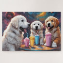 Buscar los pirineos puzzles Perros