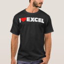 Buscar excel camisetas Divertido