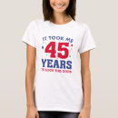 Buscar 45 años camisetas Cuarenta y cinco