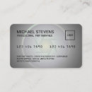 Buscar crédito tarjetas de visita Logotipo