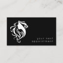 Buscar logotipo del peluquero tarjetas de visita Lujoso