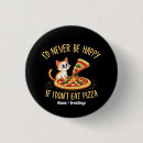 Buscar amante de la pizza chapas Divertido