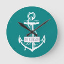 Buscar ancla azul relojes de pared Nombre