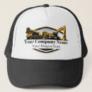 Buscar equipo pesado camionero gorras Construcción