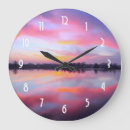 Buscar reflejo relojes de pared Paisaje