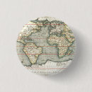Buscar mapa del mundo chapas Vintage