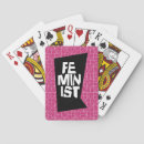 Buscar feministas barajas de cartas General y unisex