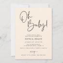 Buscar neutral invitaciones baby shower Moderno