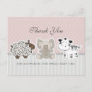 Buscar bebés animales postales Ducha de bebé