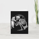 Buscar skeleton cat tarjetas Gótico