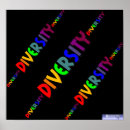 Buscar de la diversidad posters Negro