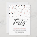 Buscar forty invitaciones Moderno