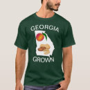 Buscar georgia hombre camisetas Melocotón