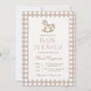 Buscar caballo marrón invitaciones Para ella
