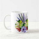 Buscar flores hawaianas tazas Tropical