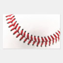 Buscar beisbol rectangulares pegatinas 9 º bola
