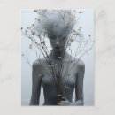 Buscar fantasmas postales Blanco