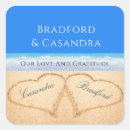 Buscar playa boda pegatinas Prometida