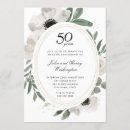 Buscar aniversario del oro invitaciones Floral