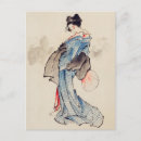 Buscar mujer japonesa postales Vintage