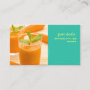 Buscar jugo tarjetas de visita Verde