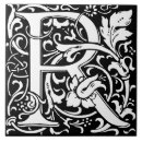 Buscar monograma de r azulejos Inicial