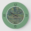 Buscar monet relojes de pared Lirios