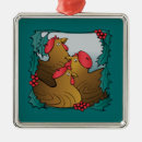 Buscar gallinas adornos Tres