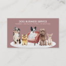 Buscar tienda animales de tarjetas de visita Perro