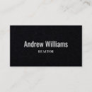 Buscar agente comercial tarjetas de visita Minimalista