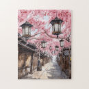 Buscar flor de cerezo japonesa puzzles Primavera