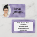 Buscar vidrio tarjetas de visita General y unisex