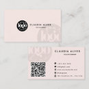 Buscar profesional administrativo tarjetas de visita Código qr