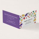 Buscar ingrediente tarjetas de visita Comida