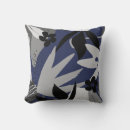 Buscar hojas azules cojines Gris