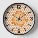 Buscar hexágono relojes de pared Combo de miel
