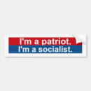 Buscar socialista pegatinas parachoque Patriótico