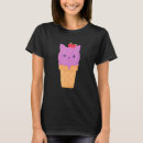 Buscar gato helado camisetas Postre