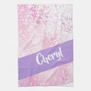 Buscar rosa oscuro paños de cocina Purpurina