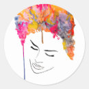 Buscar loco pegatinas Señora