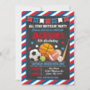Buscar rayas blancas rojas invitaciones Para niños