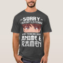 Buscar comida retra camisetas Ramen instantáneo