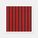 Buscar rayas verticales servilletas Rojo